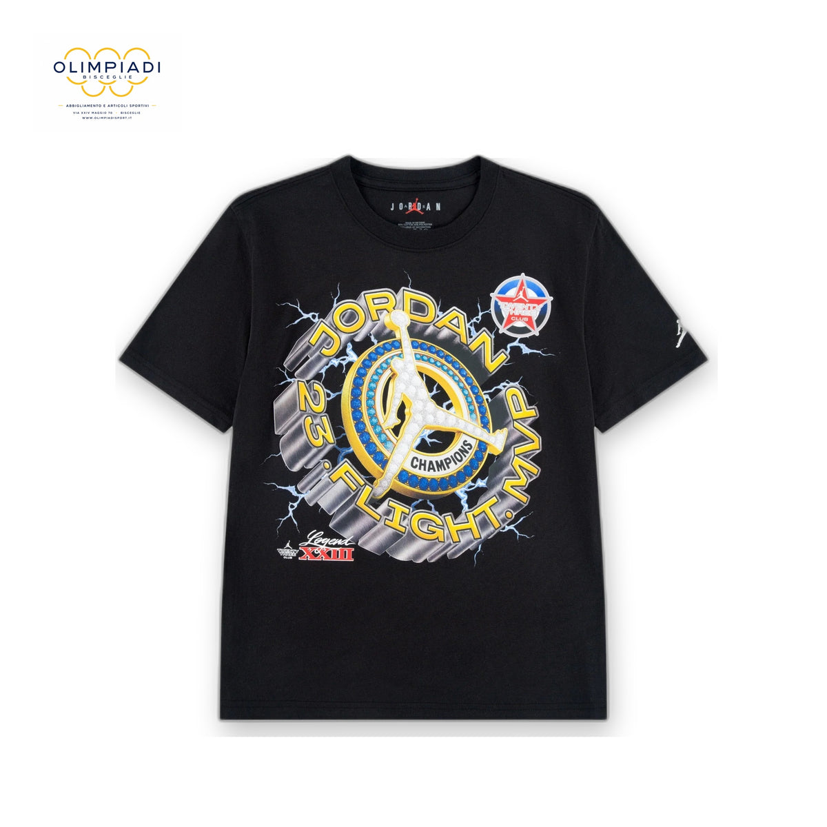 JORDAN T-SHIRT FLIGHT MEDALLION BAMBINO 95G199-023