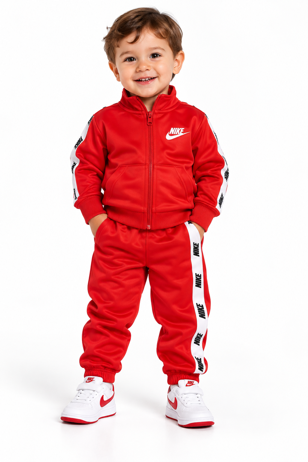 NIKE TUTA TRICOT NEONATO 66G796-U10