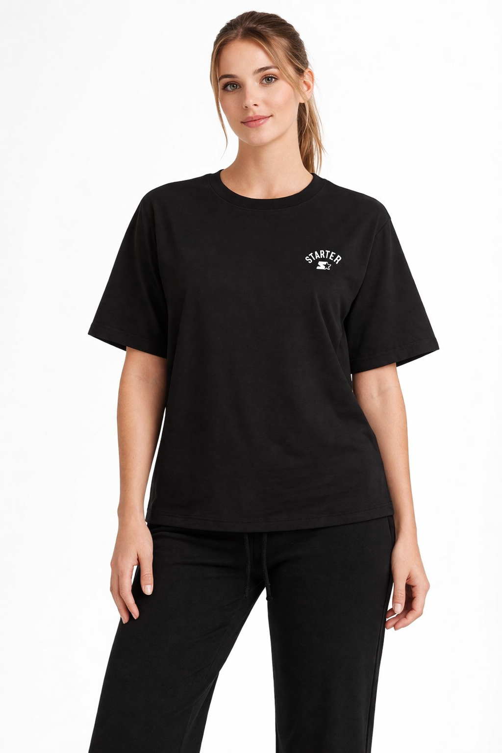 T-SHIRT W 41262 NERO