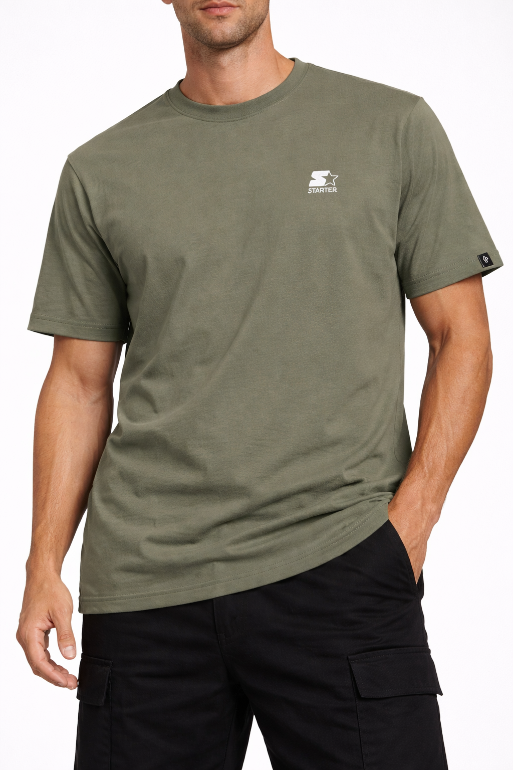 T-SHIRT M 74321 VERDE POLVERE