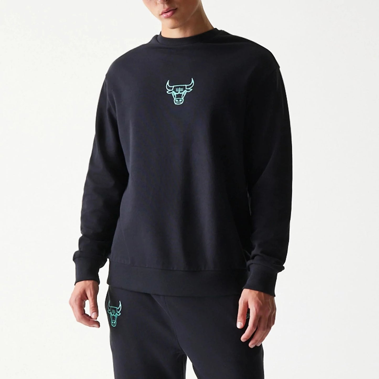 NEW ERA FELPA G M 0771509 NERO