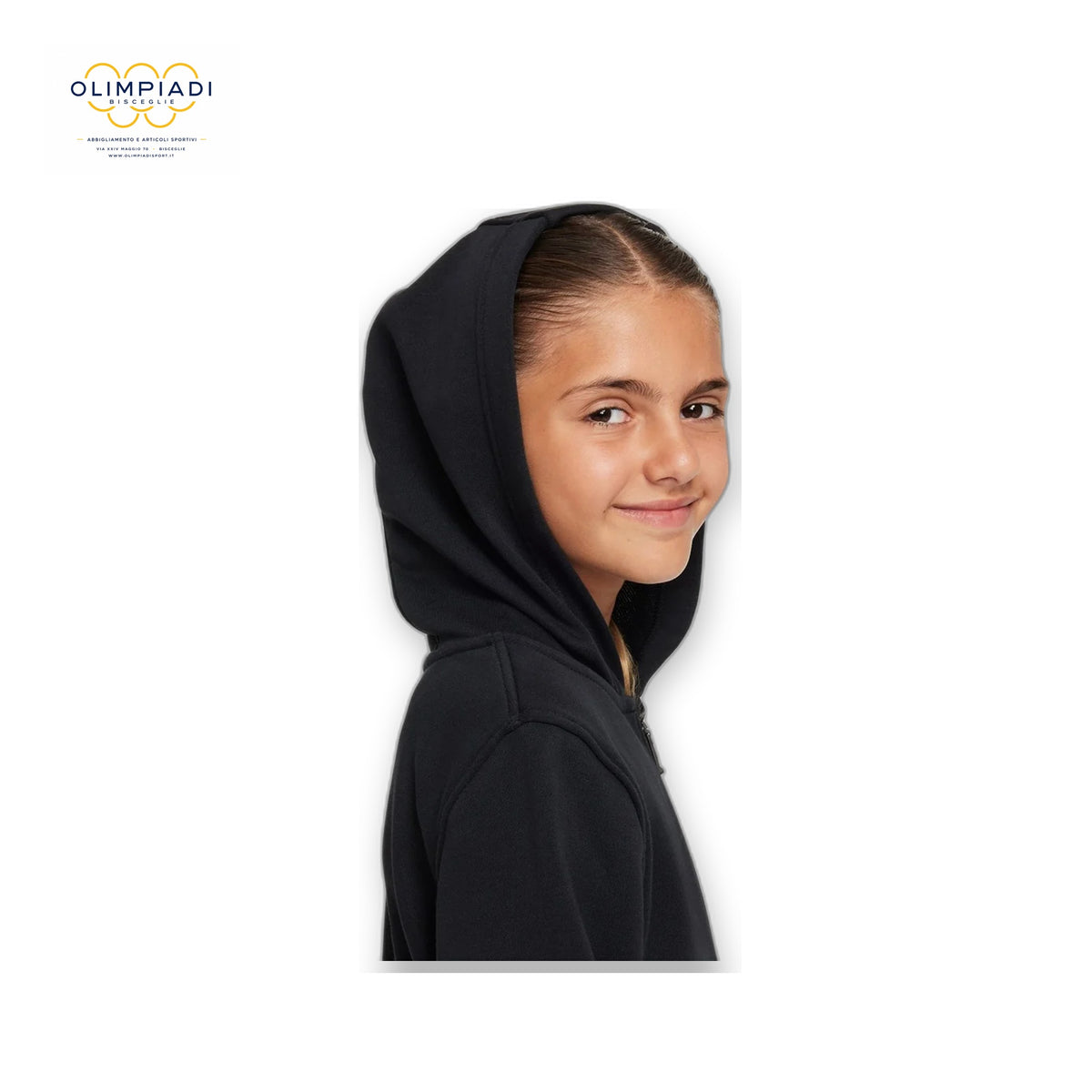 NIKE FLEECE FELPA COTONE - FD3017-010