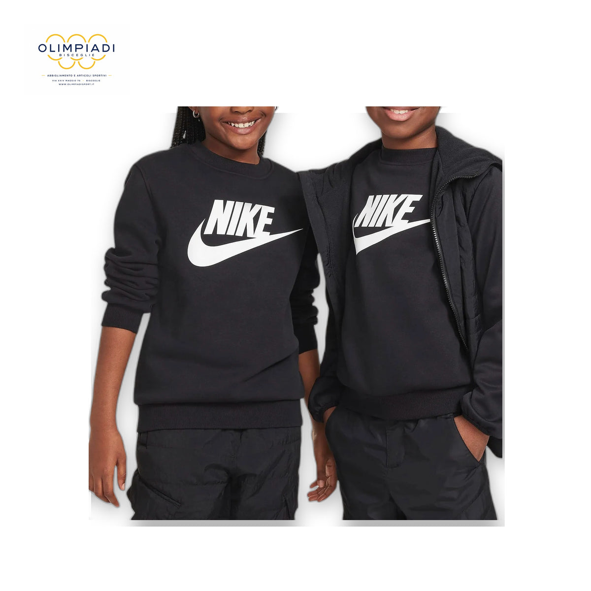 NIKE FELPA JR FD2992-010