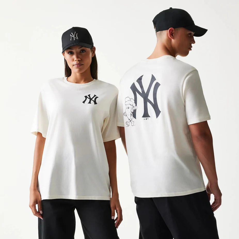 NEW ERA T-SHIRT M 0771504 CREMA