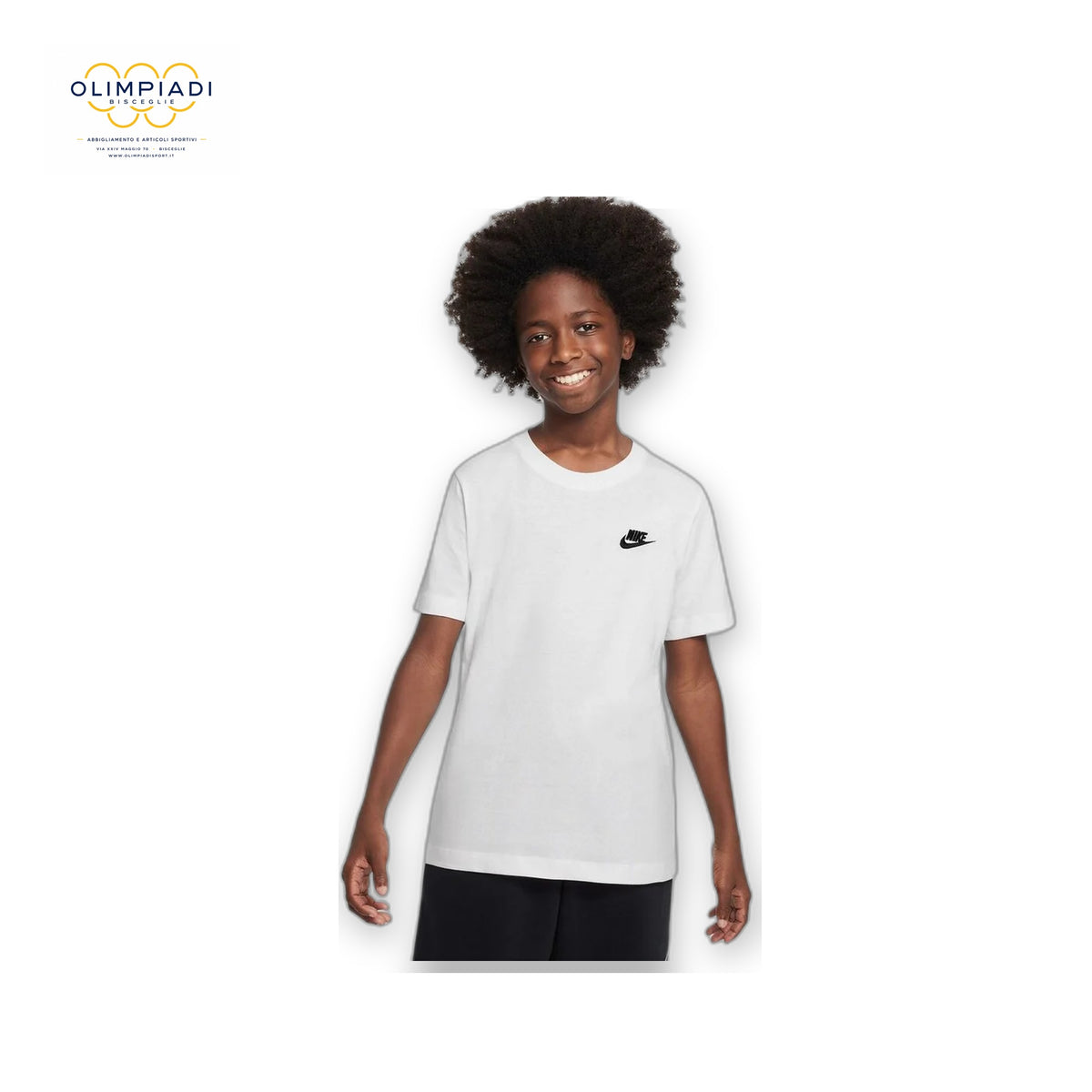 NIKE T-SHIRT MC COTONE - FZ5177-100