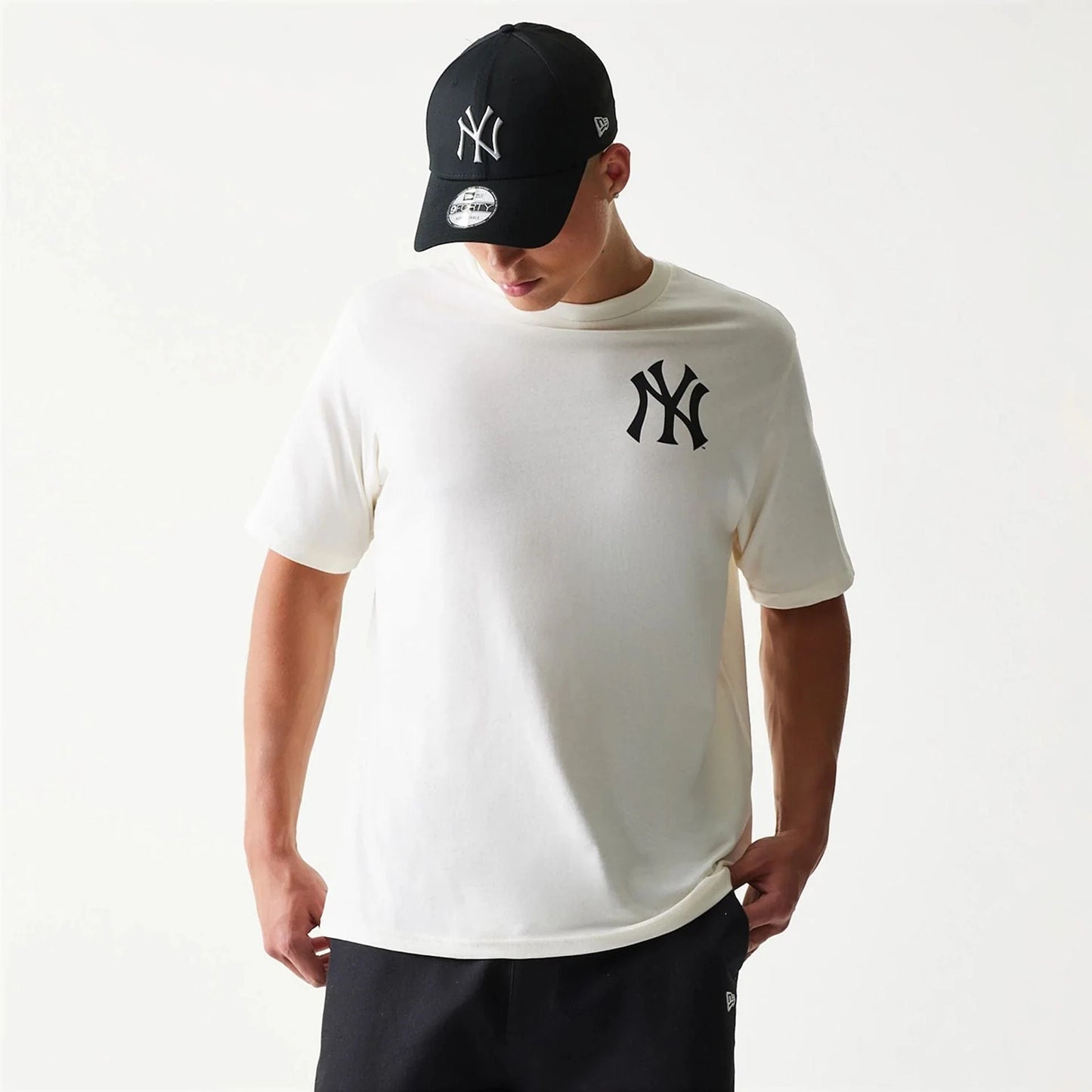 NEW ERA T-SHIRT M 0771504 CREMA