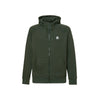 FELPA M ZIP 73816 VERDE MILITARE