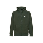 FELPA M ZIP 73816 VERDE MILITARE