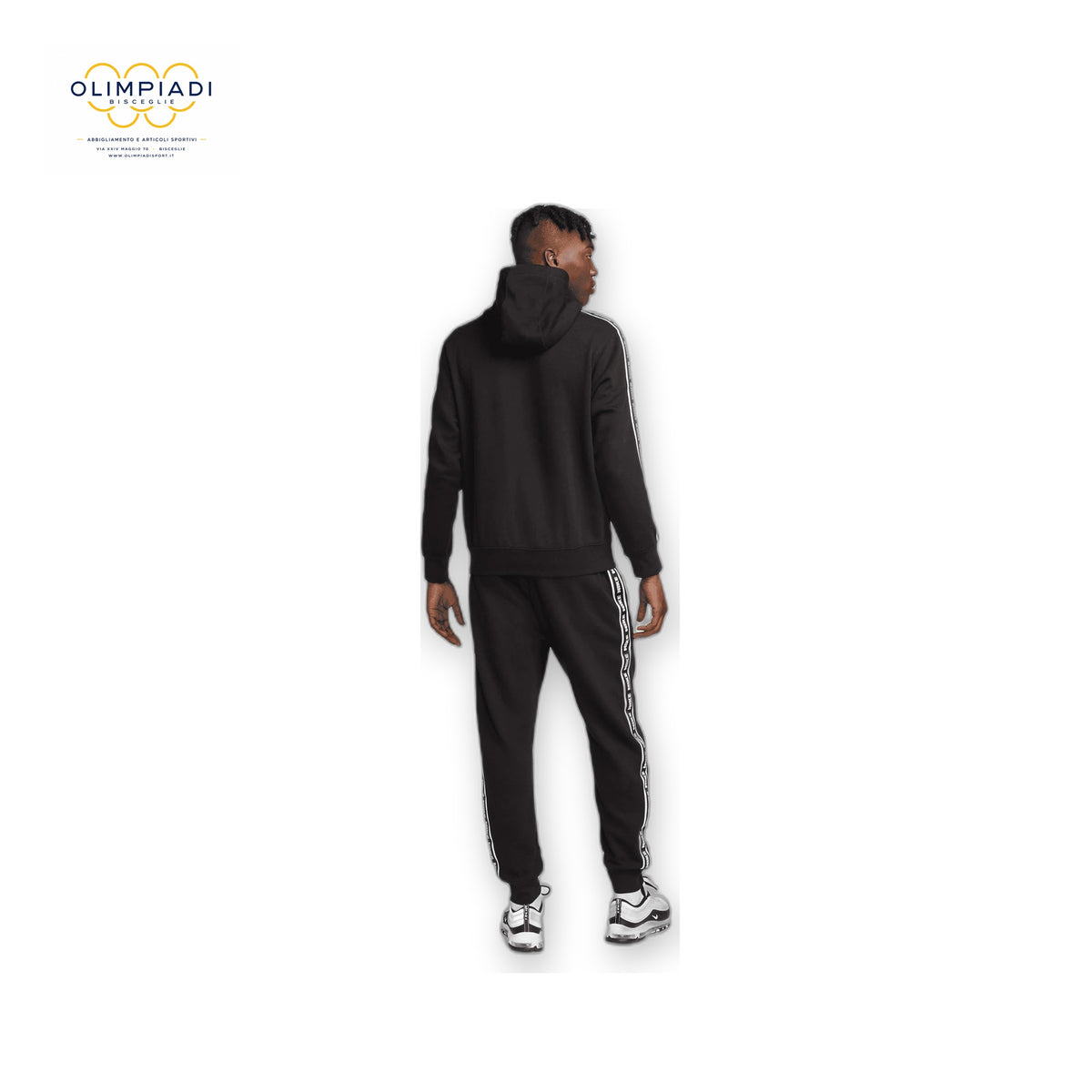 NIKE TUTA UOMO FB7296 NERA