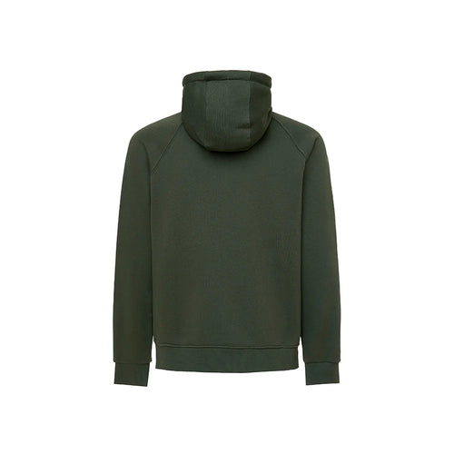 FELPA M ZIP 73816 VERDE MILITARE