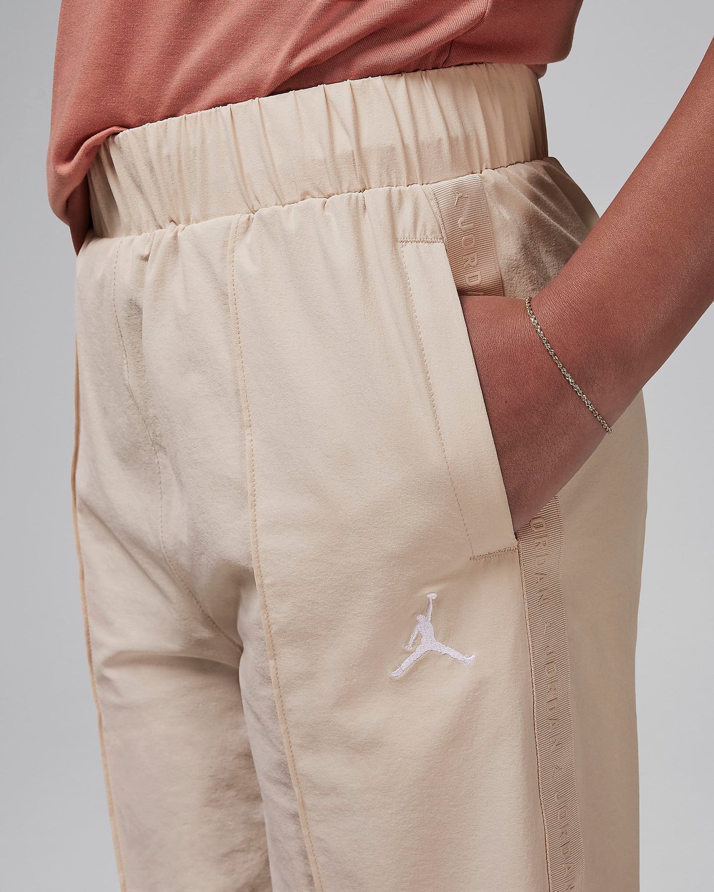 JORDAN PANTALONI K 45D346-XAE BEIGE
