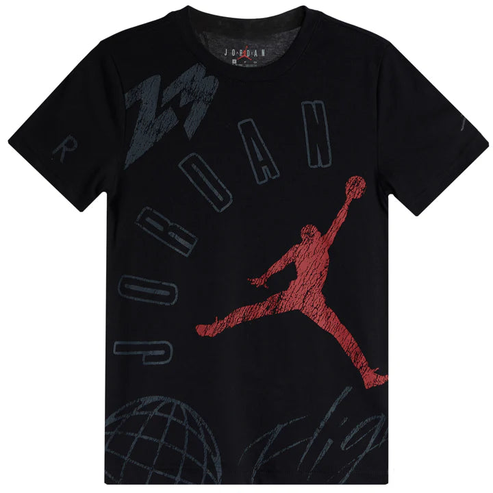 JORDAN T-SHIRT K 95D525-023 NERO