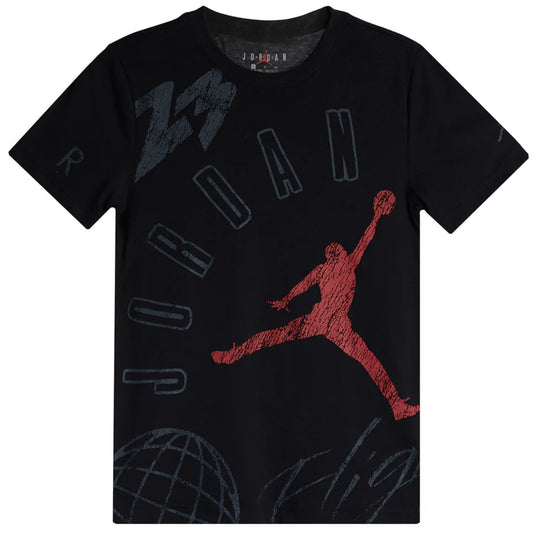 JORDAN T-SHIRT K 95D525-023 NERO