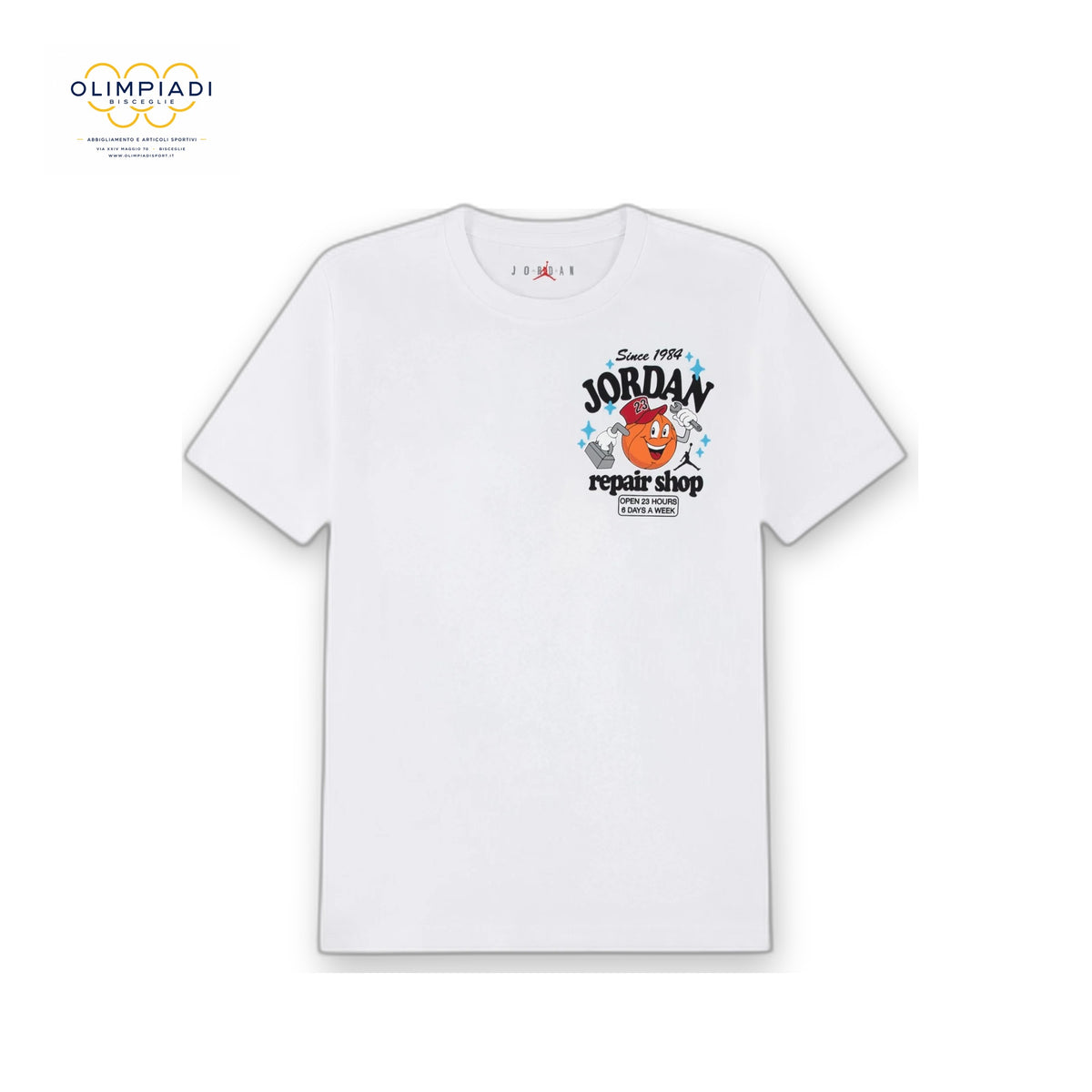 JORDAN T-SHIRT MJ'S REPAIR SHOP BAMBINO 95G220-001