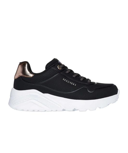 SKECHERS UNO LITE-METALLIC K 310384 BLK