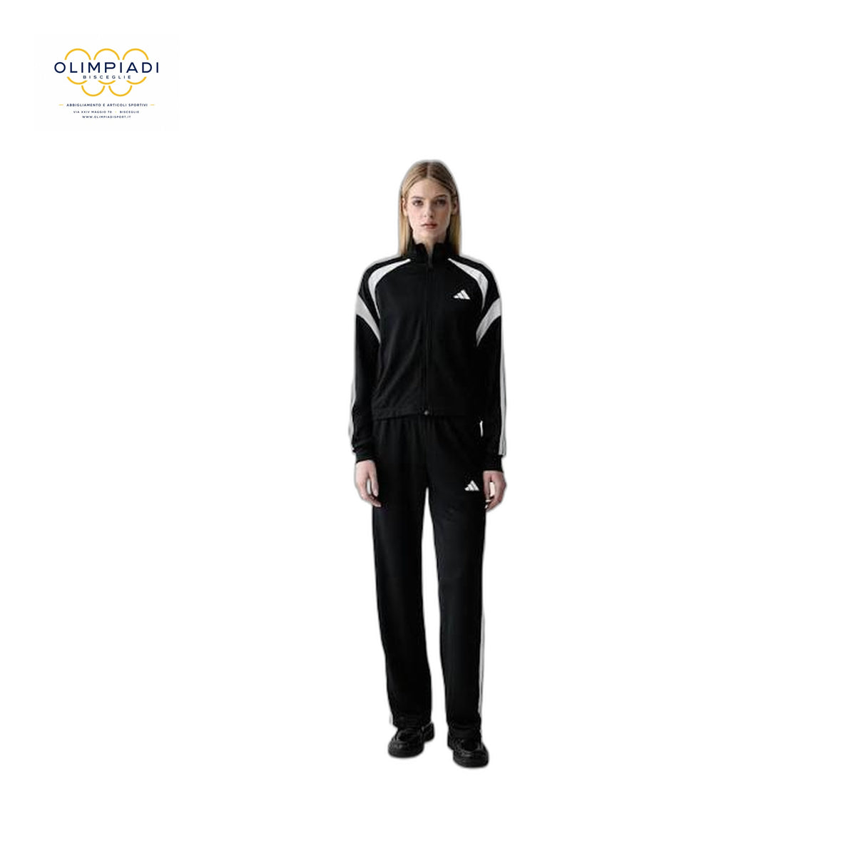 ADIDAS TUTA DONNA NERA KG1933