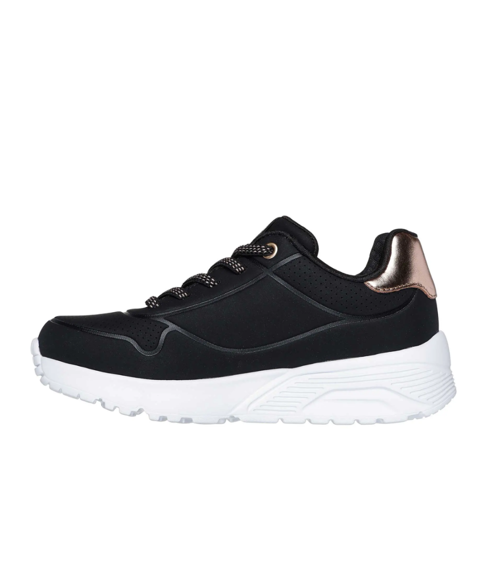 SKECHERS UNO LITE-METALLIC K 310384 BLK