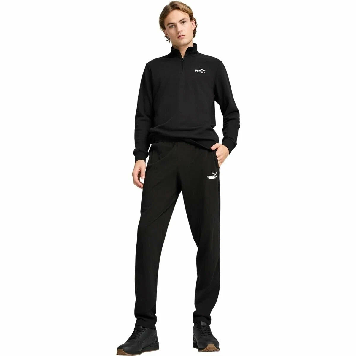 PUMA ESS NO. 1 LOGO JERSEY PANTS 682620-01