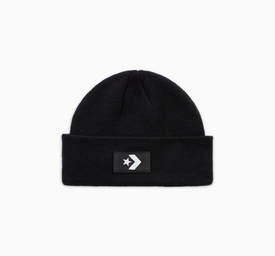 CONVERSE SHORT DOME BEANIE LOGO CONVERSE BLACK 10025367-A01