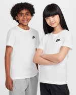 T-SHIRT K FZ5177-100 BIANCO