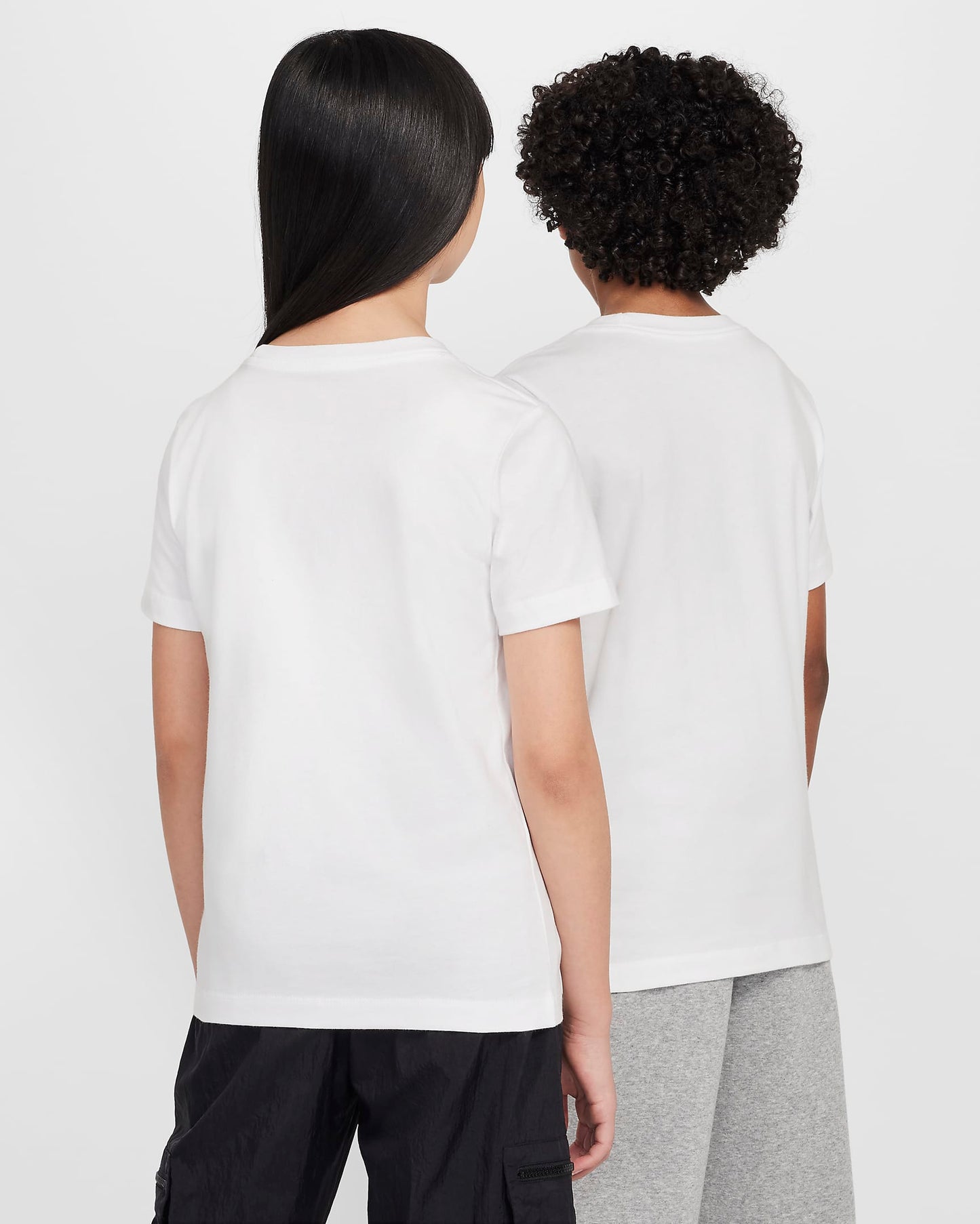 NIKE T-SHIRT K FZ5177-100 BIANCO