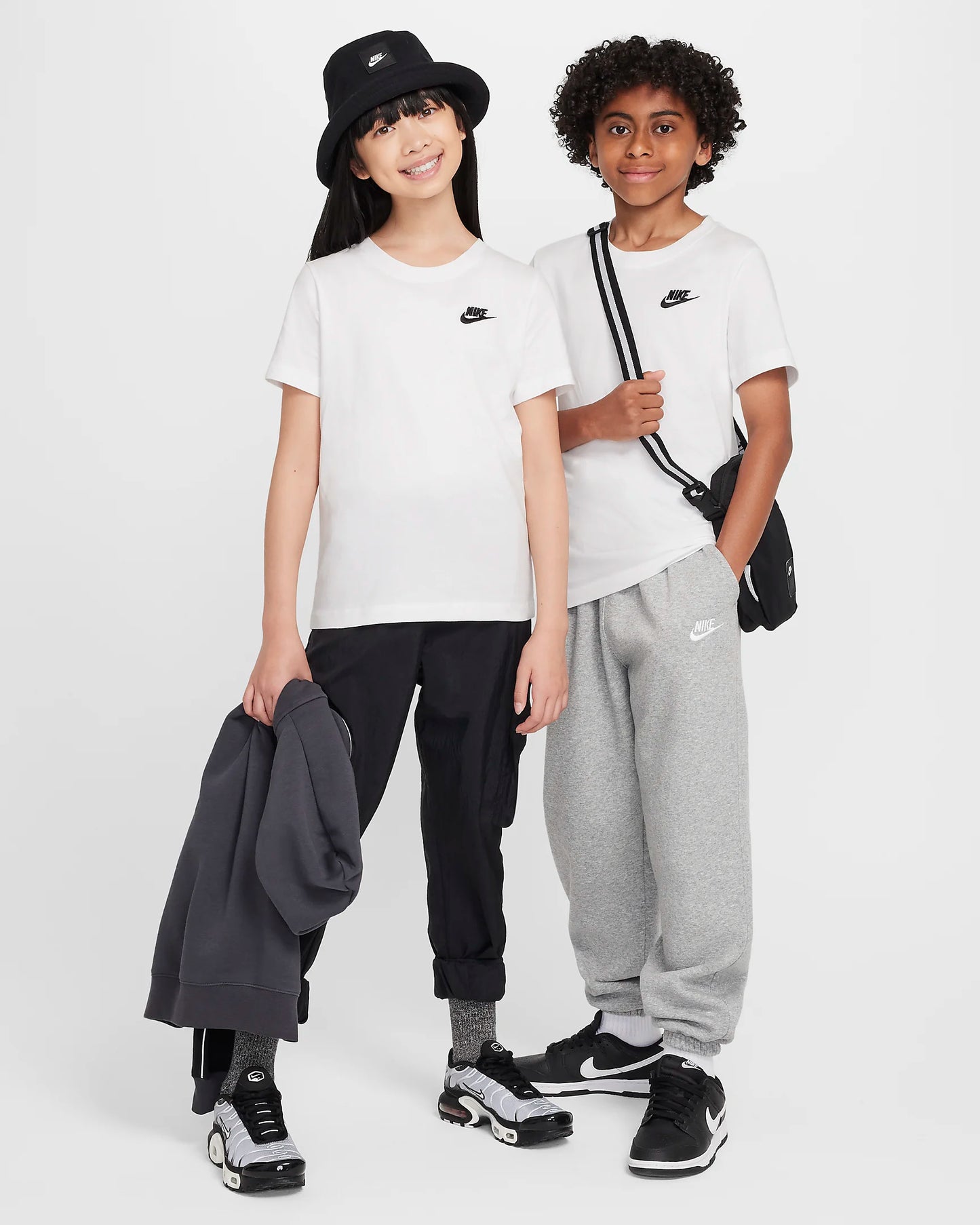 NIKE T-SHIRT K FZ5177-100 BIANCO