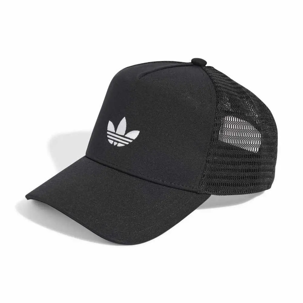 ADIDAS CURVED TRUCKER BLACK (JC6038)