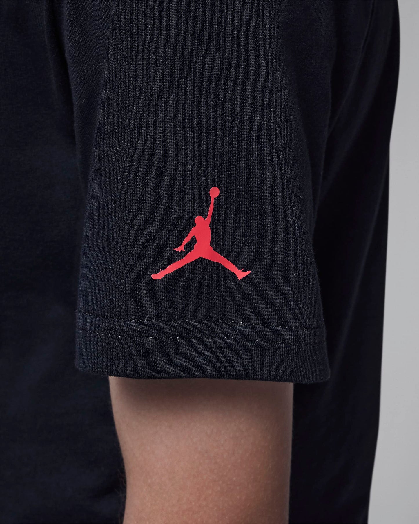 JORDAN T-SHIRT K 95D527-023 NERO