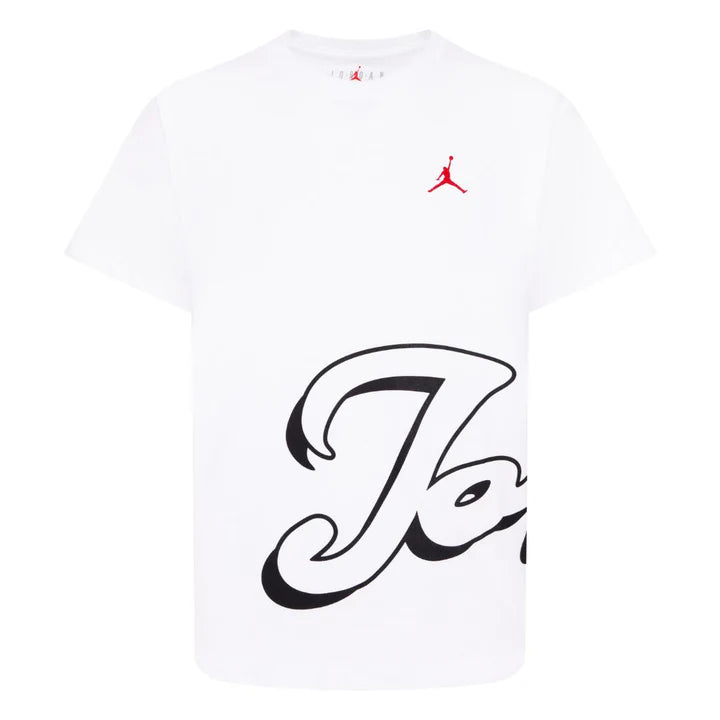 JORDAN T-SHIRT K 45D552-001 BIANCO