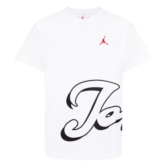 JORDAN T-SHIRT K 45D552-001 BIANCO