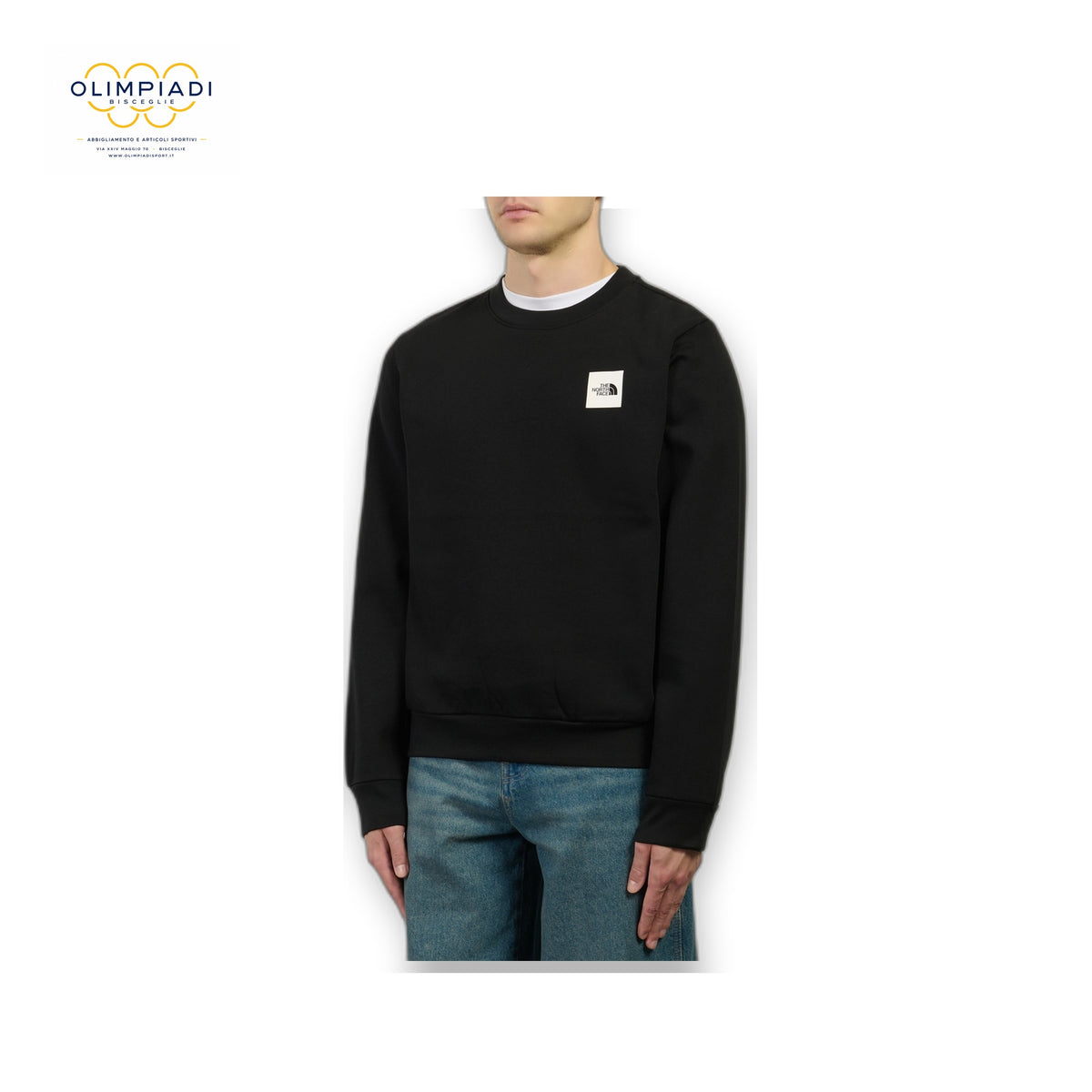THE NORTH FACE FELPA GIROCOLLO BOX HALF DOME UOMO A8JAY-JK31