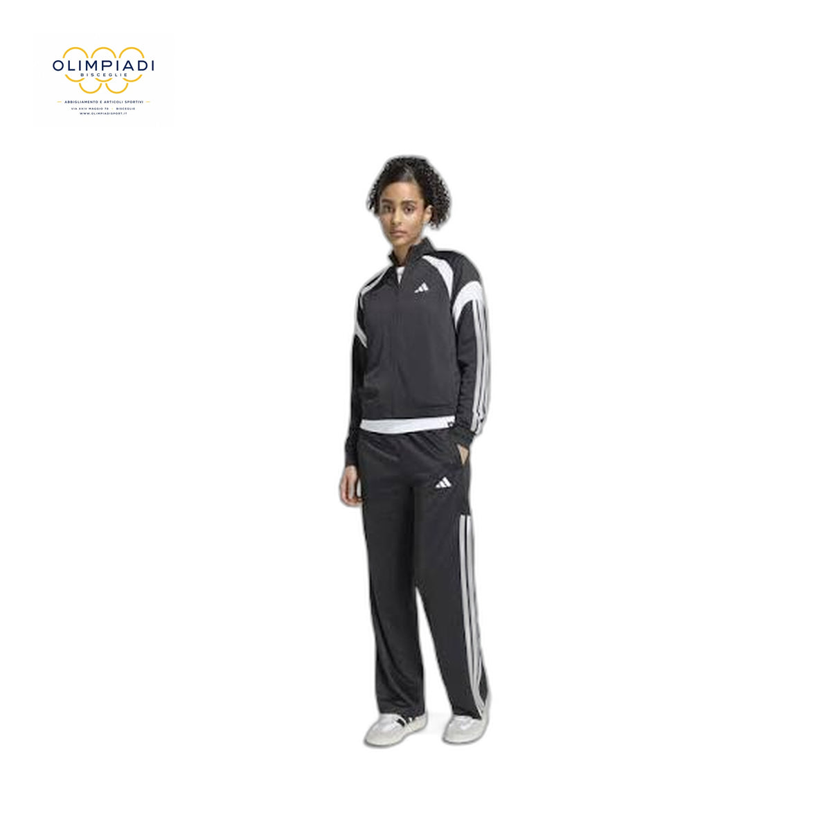 ADIDAS TUTA DONNA NERA KG1933