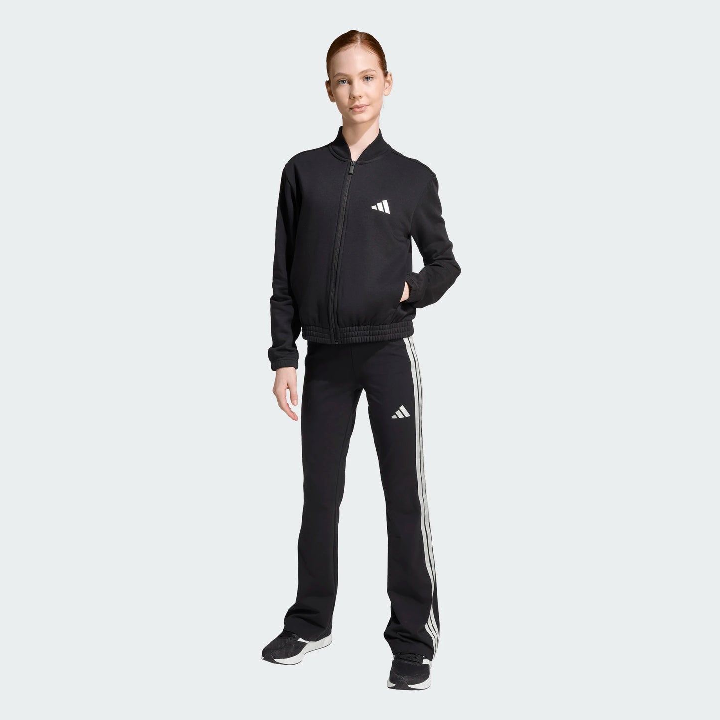 ADIDAS JG GLAM TS BLACK/SILVMT JL7474