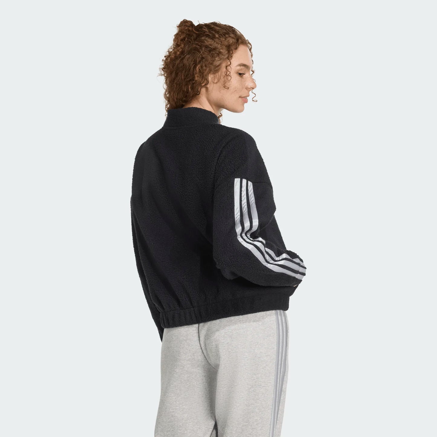 ADIDAS W HOL FZ BLACK/SILVMT JM1891