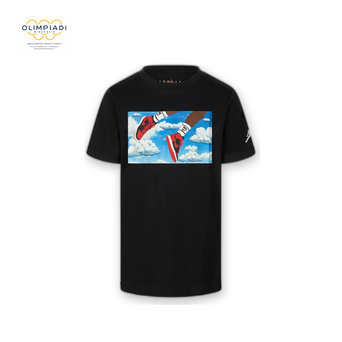 JORDAN T-SHIRT IN FLIGHT BAMBINO 95D473-023