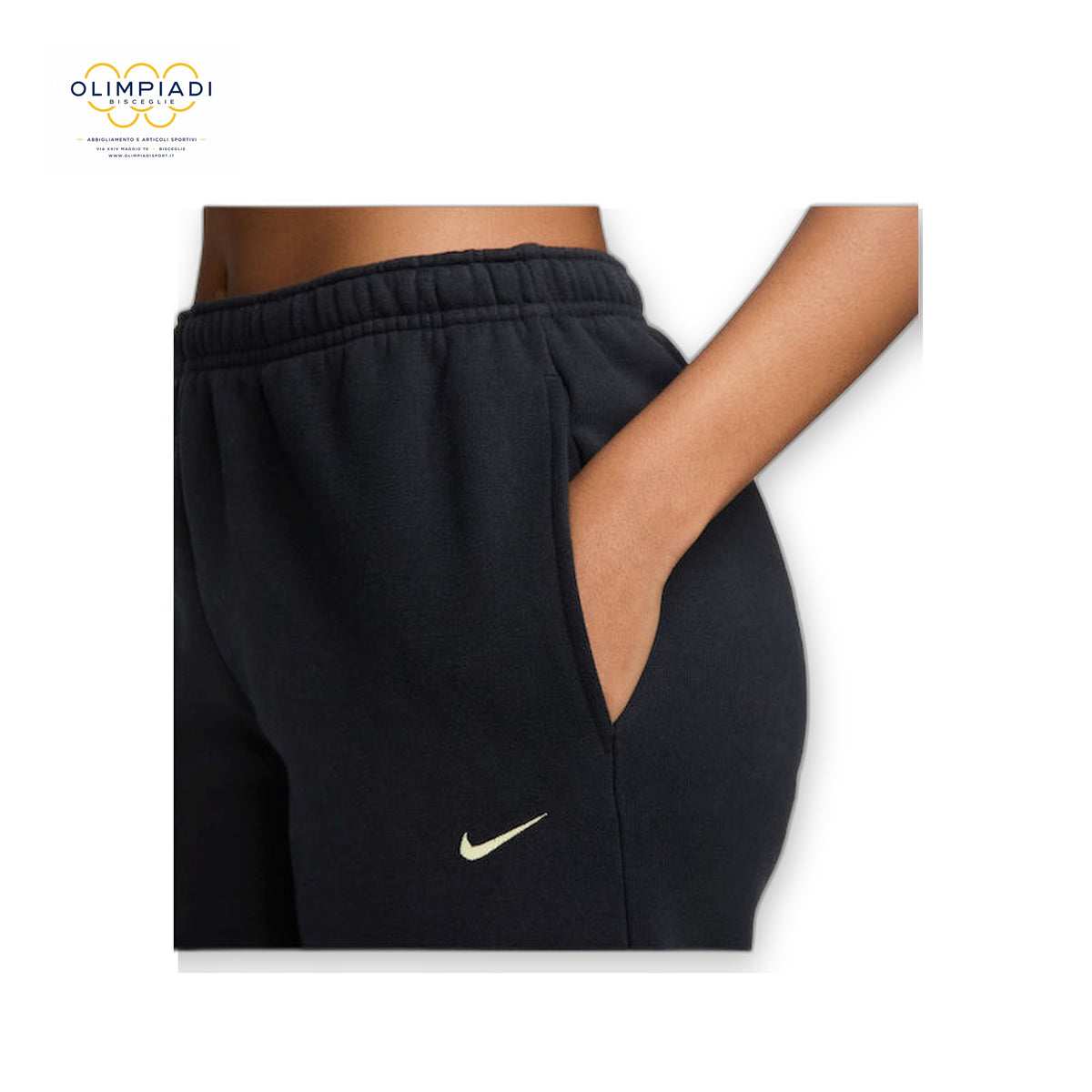 NIKE FLEECE PANTALONI COTONE - IM8076-010
