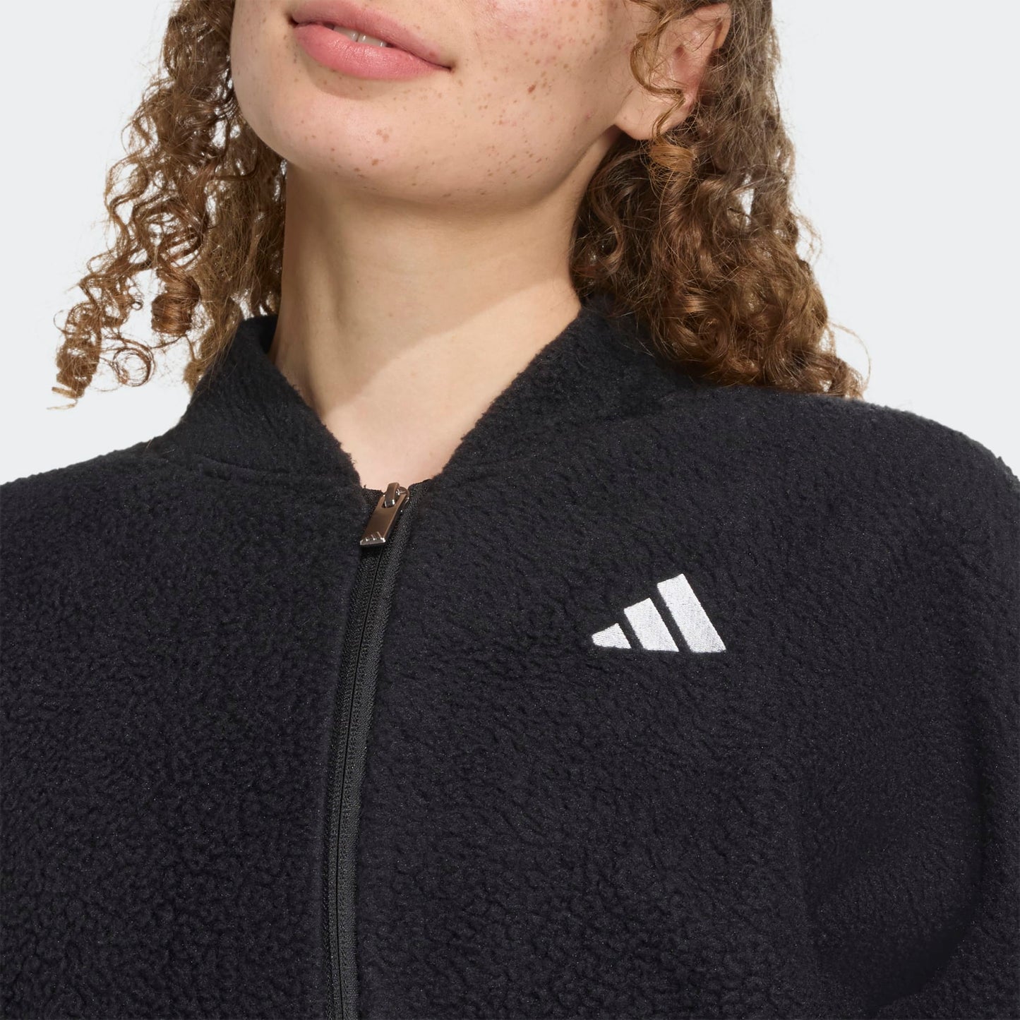 ADIDAS W HOL FZ BLACK/SILVMT JM1891