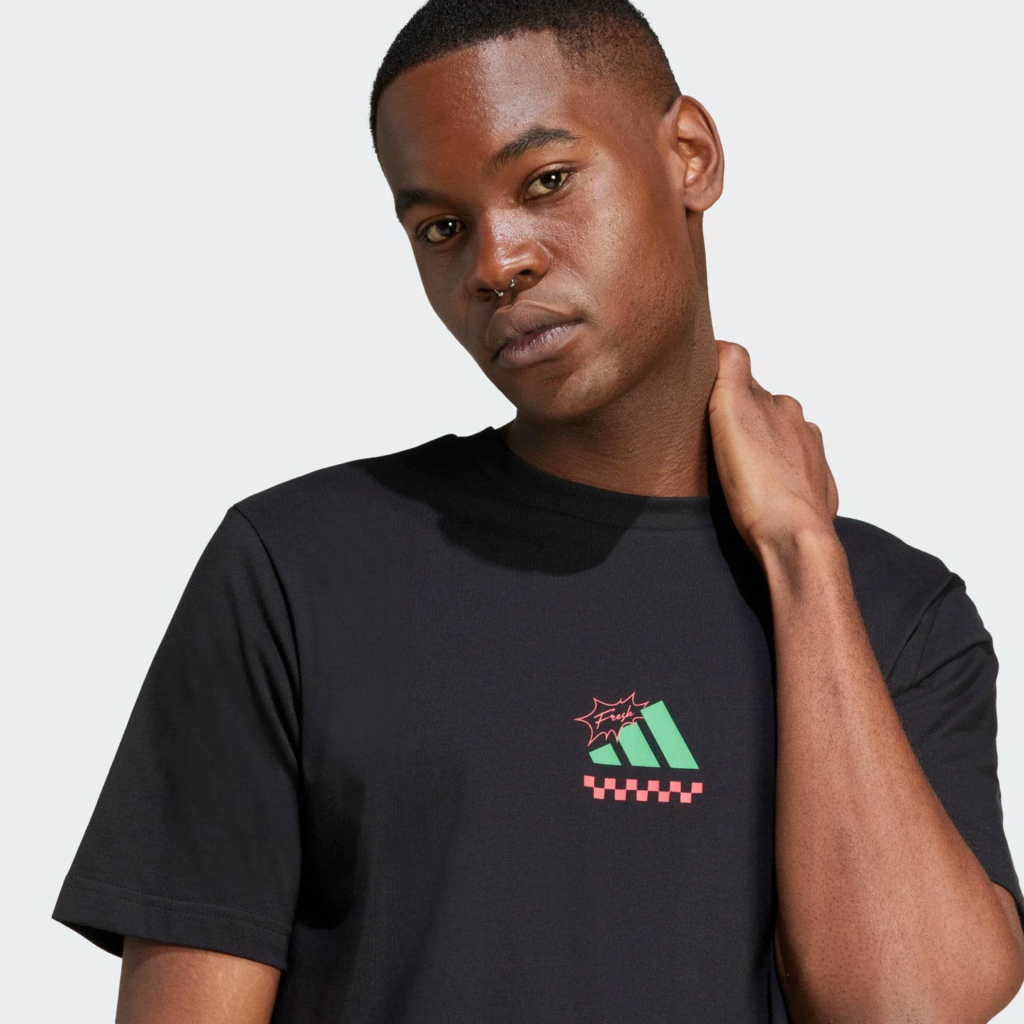 ADIDAS M L PIZZA TEE JM0347