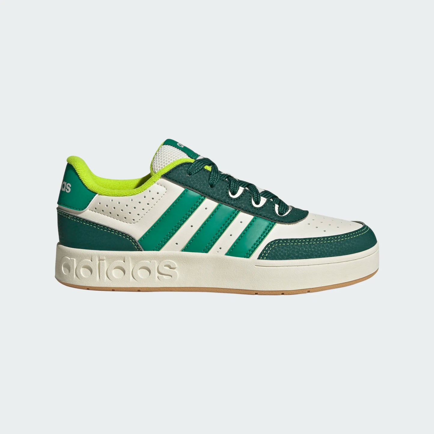 ADIDAS BREAKBASE J JP9930 OWHITE/CGREEN/COUGRN
