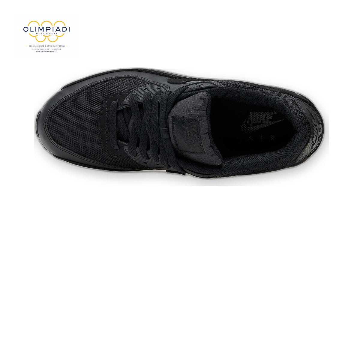 NIKE SNEAKERS AIR MAX 90 UOMO NERO CN8490-003
