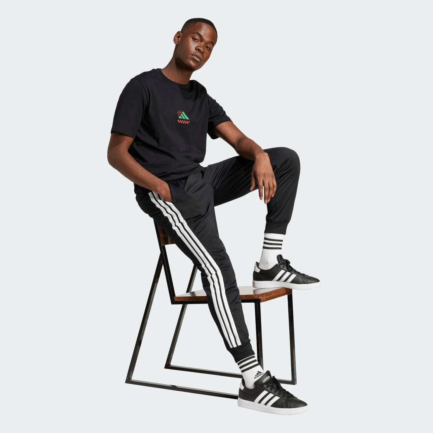 ADIDAS M L PIZZA TEE JM0347