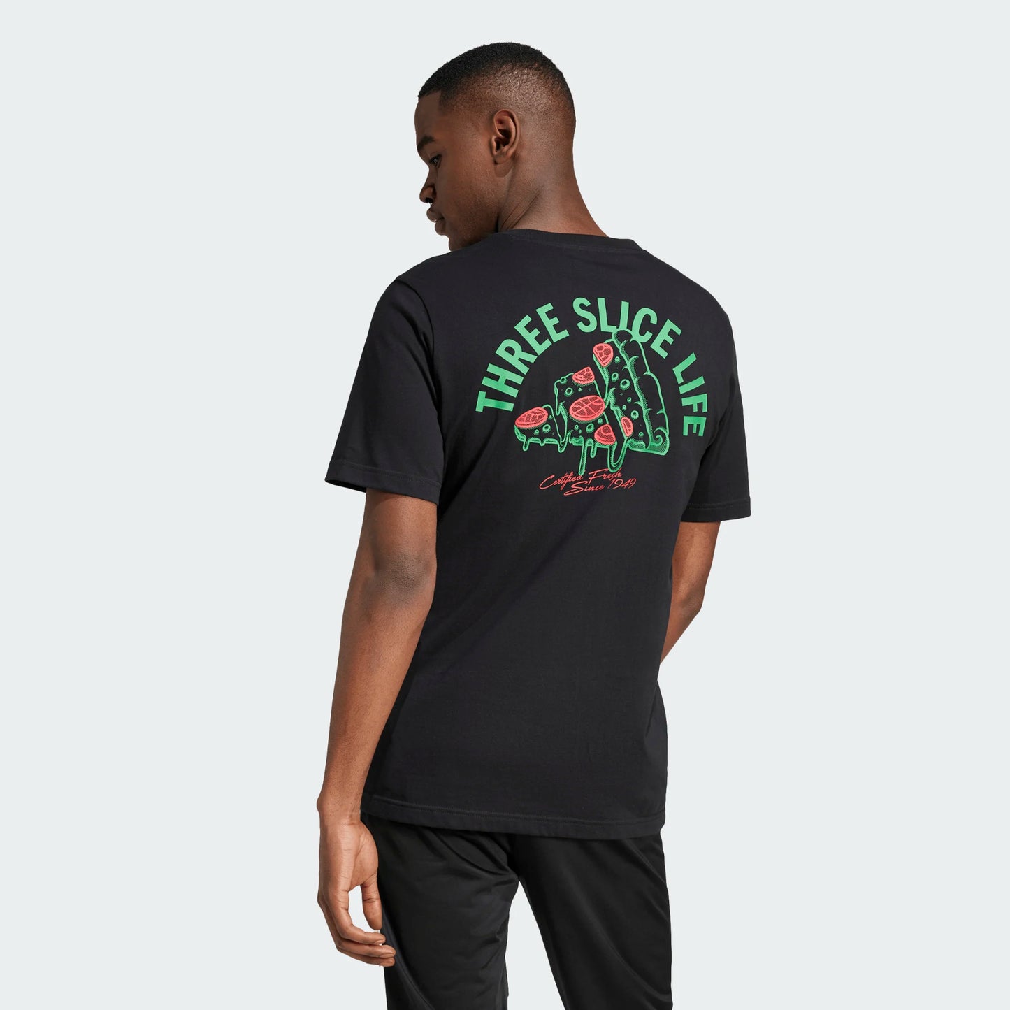 ADIDAS M L PIZZA TEE JM0347