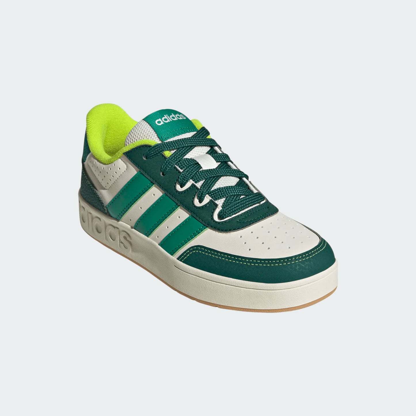 ADIDAS BREAKBASE J JP9930 OWHITE/CGREEN/COUGRN