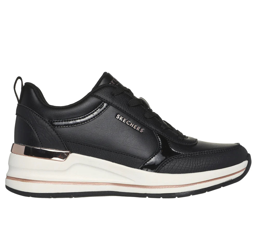 SKECHERS BILLION 2 FINE SHINE W 177345 BLK