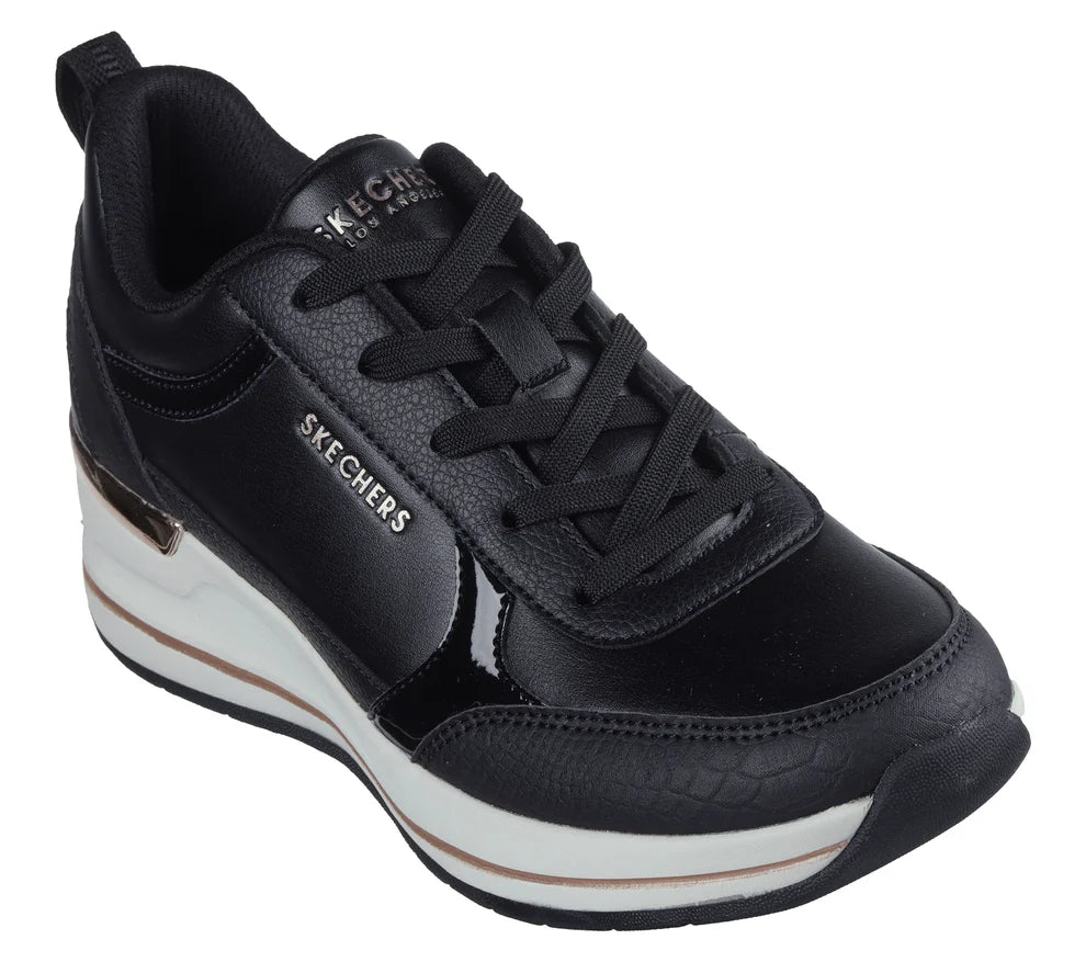SKECHERS BILLION 2 FINE SHINE W 177345 BLK