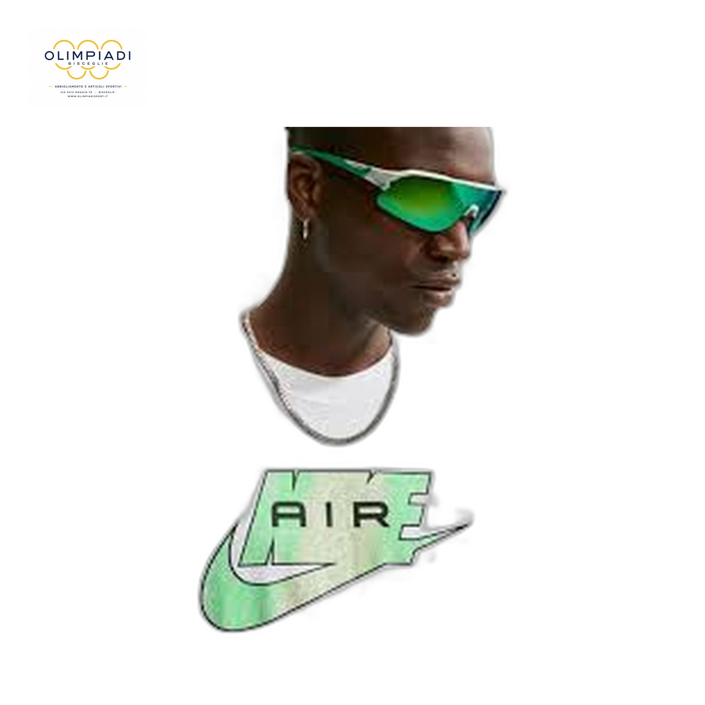 NIKE M NSW TEE LSE NIKE AIR AOP - IM3753-100