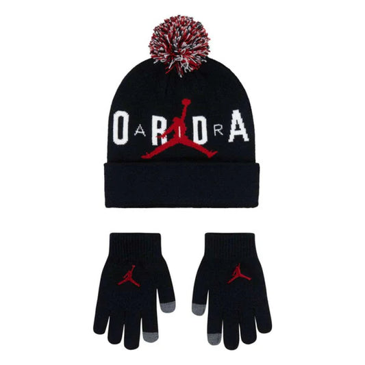 JORDAN JAN JORDAN HBR POM BEANIE SET 9A0869-023