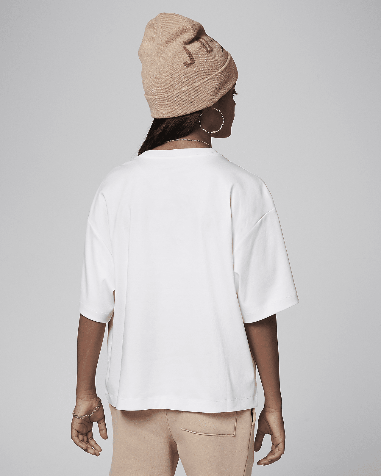 JORDAN T-SHIRTK 45D334-782 BIANCO