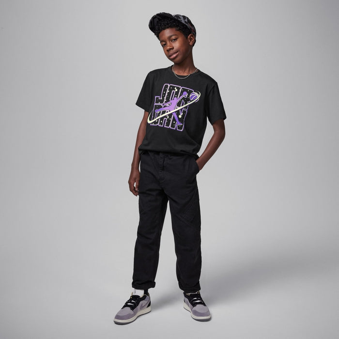 JORDAN T-SHIRT K 95D371-023 NERO