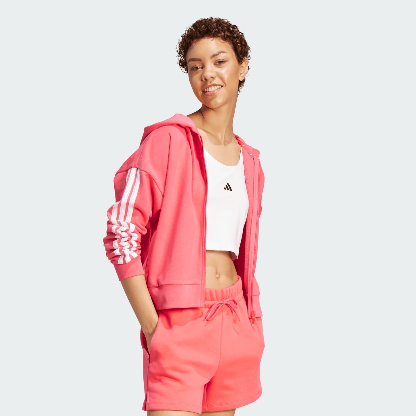 ADIDAS FELPA ZIP CC W KE4388
